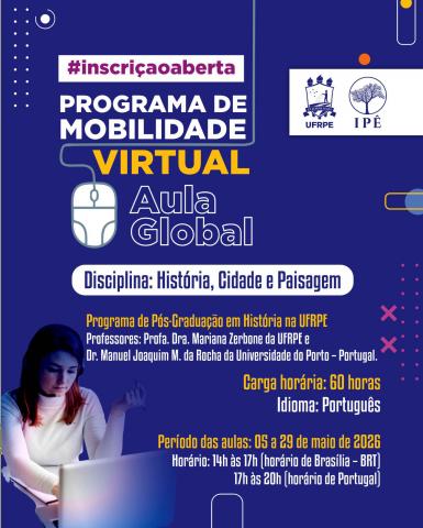 Ementa disponível na lista de disciplinas do PGH