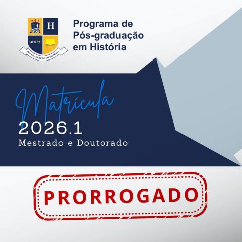 As matrículas foram prorrogadas até 10 de março